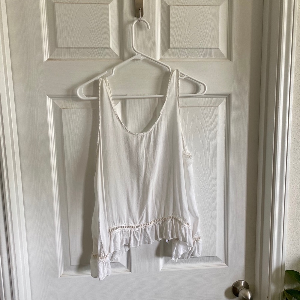 American Eagle - Off White tank